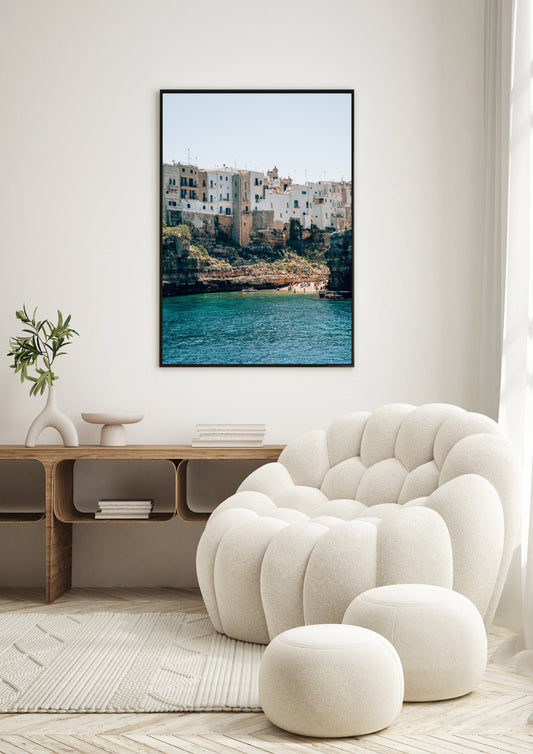 Cliffs of Polignano a Mare, Italy