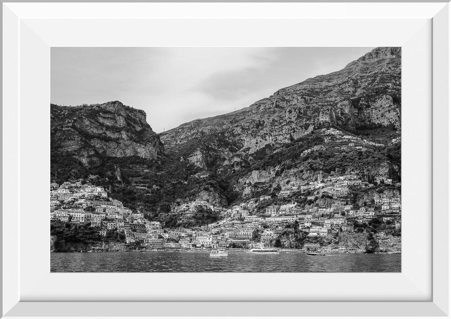 Arriving in Positano, Italy