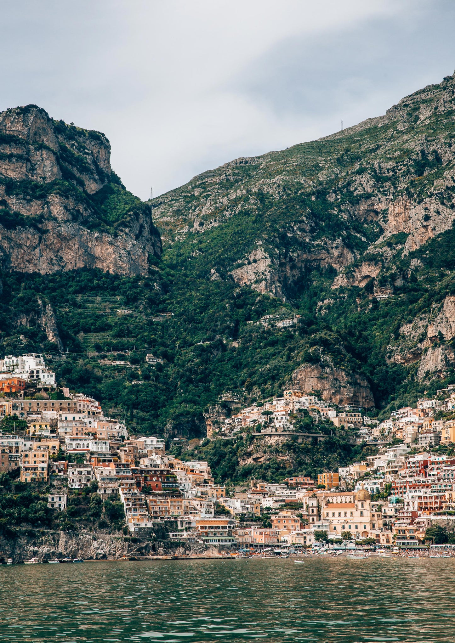 Arriving in Positano II, Italy