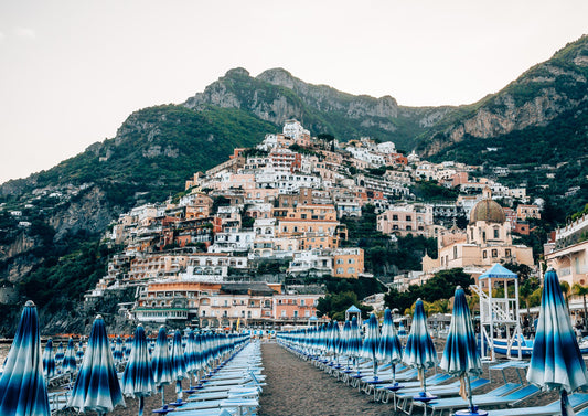 Last Light in Positano, Italy