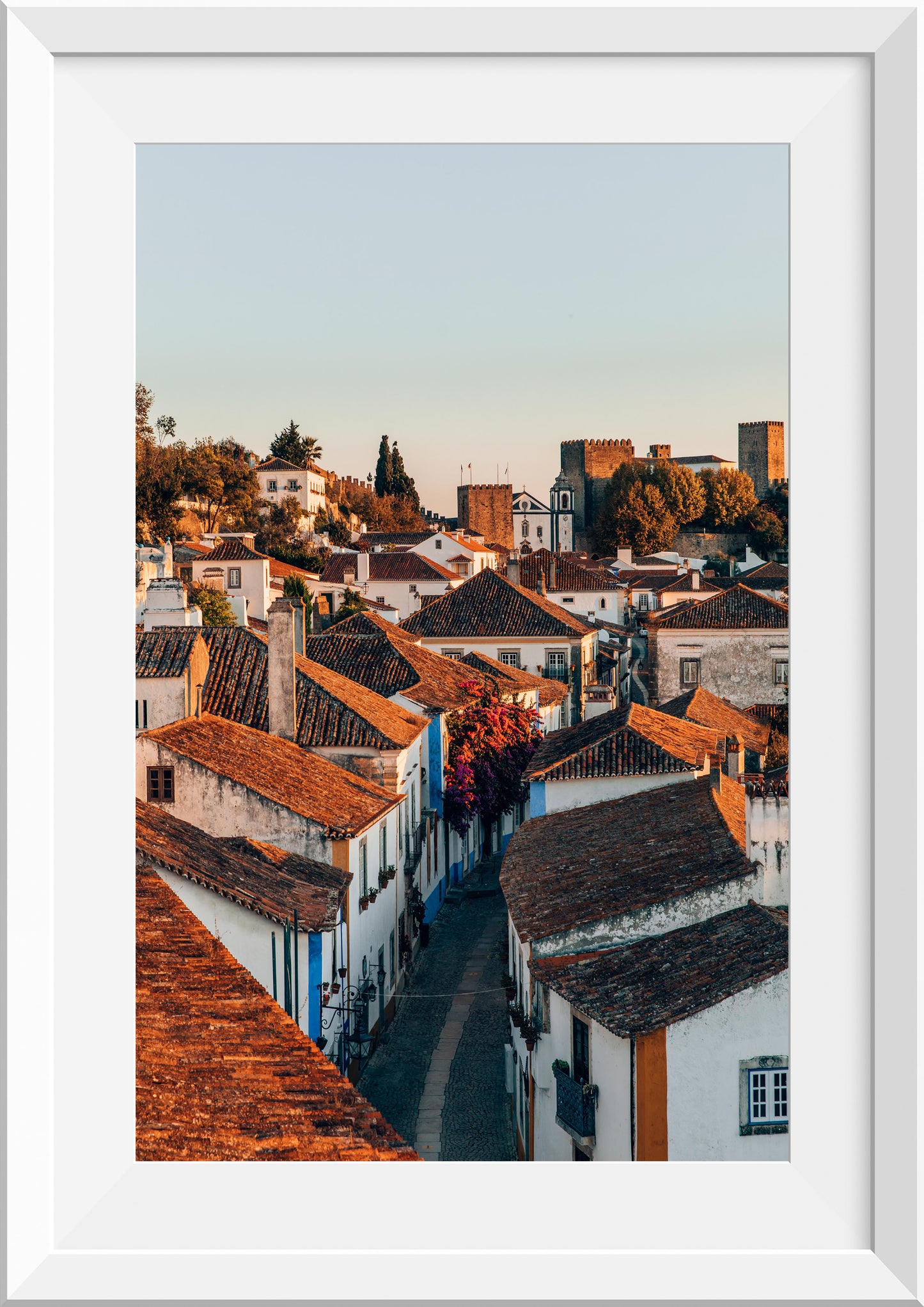 Rooftops of Óbidos, Portugal