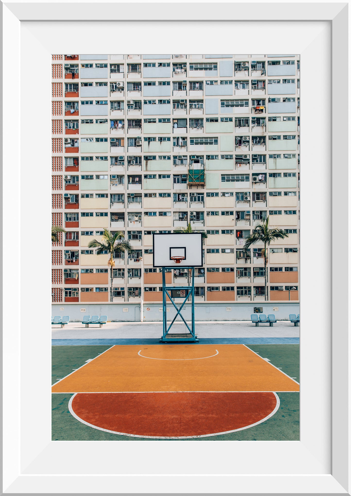 Basketball Courts at Choi Hung Estate, Hong Kong