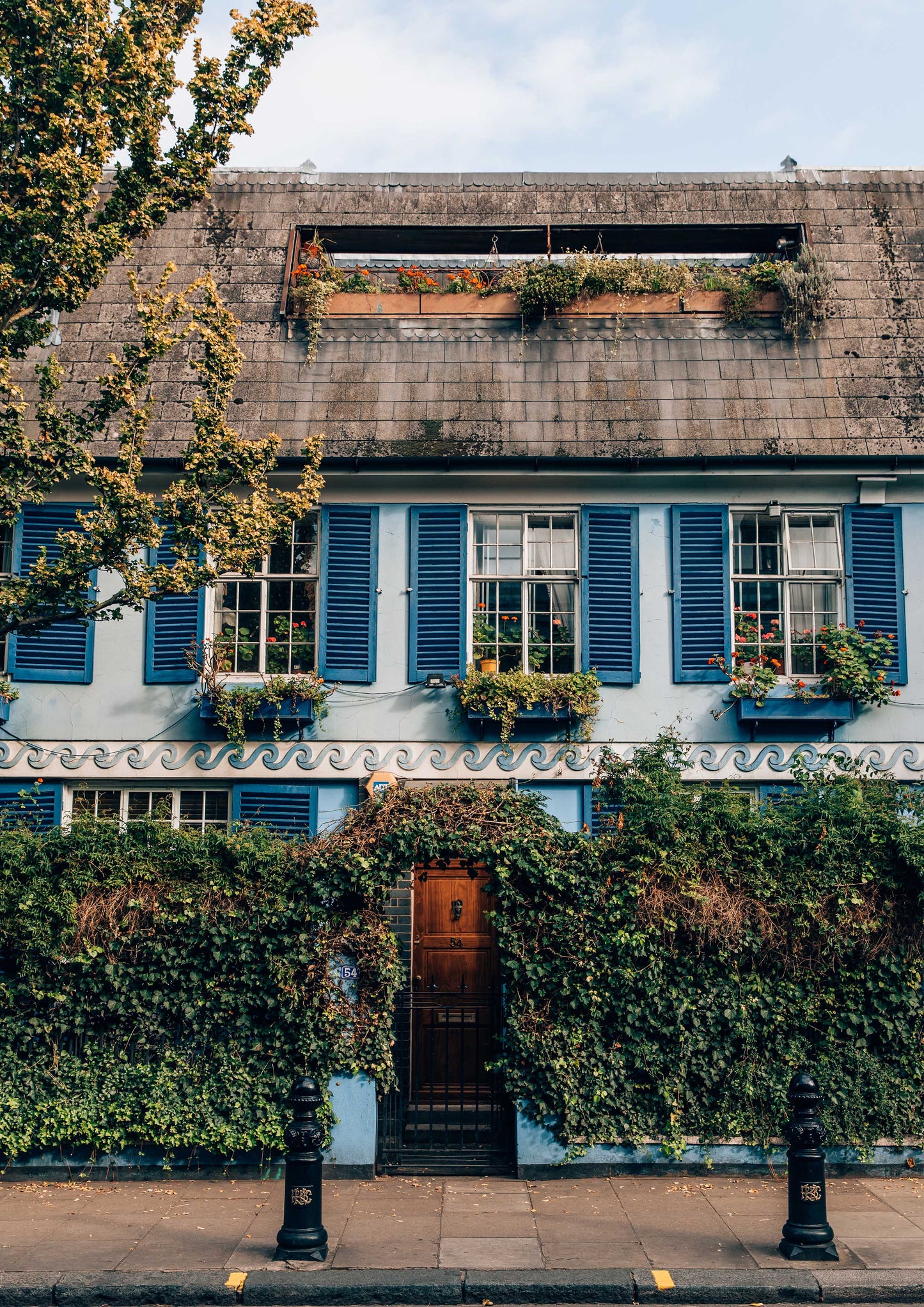 Blue Shutter House, London