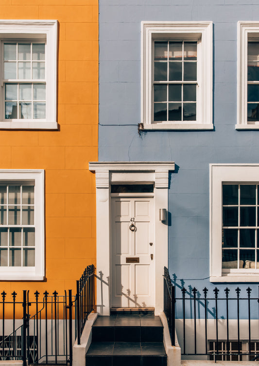 Orange & Blue House, London