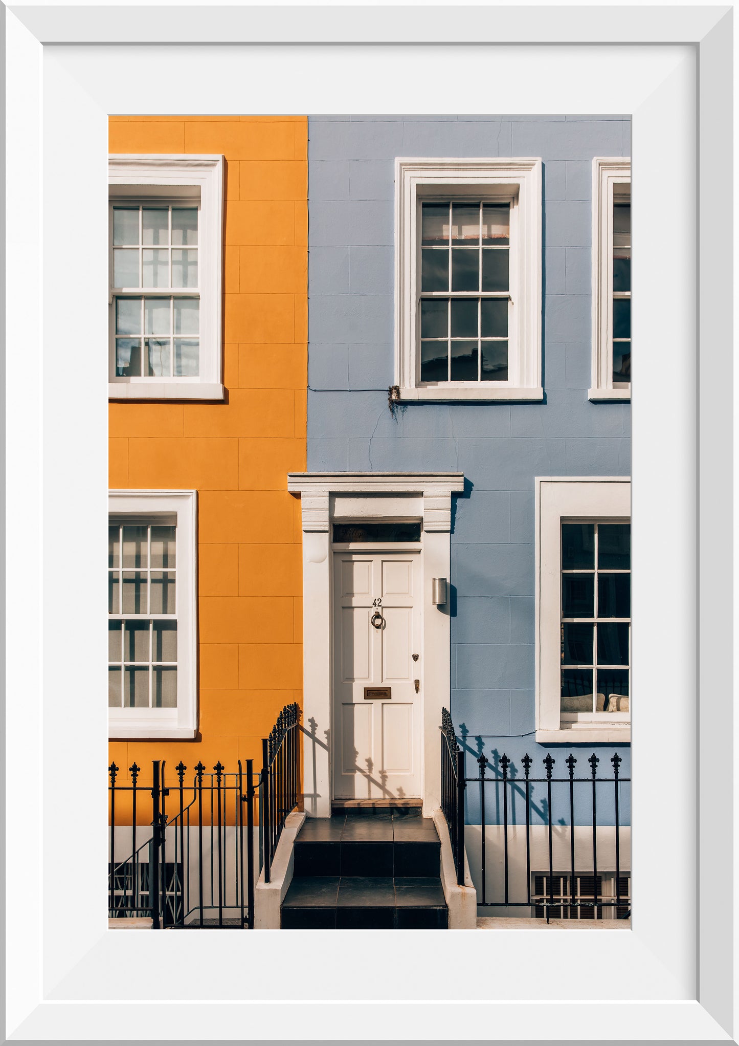 Orange & Blue House, London