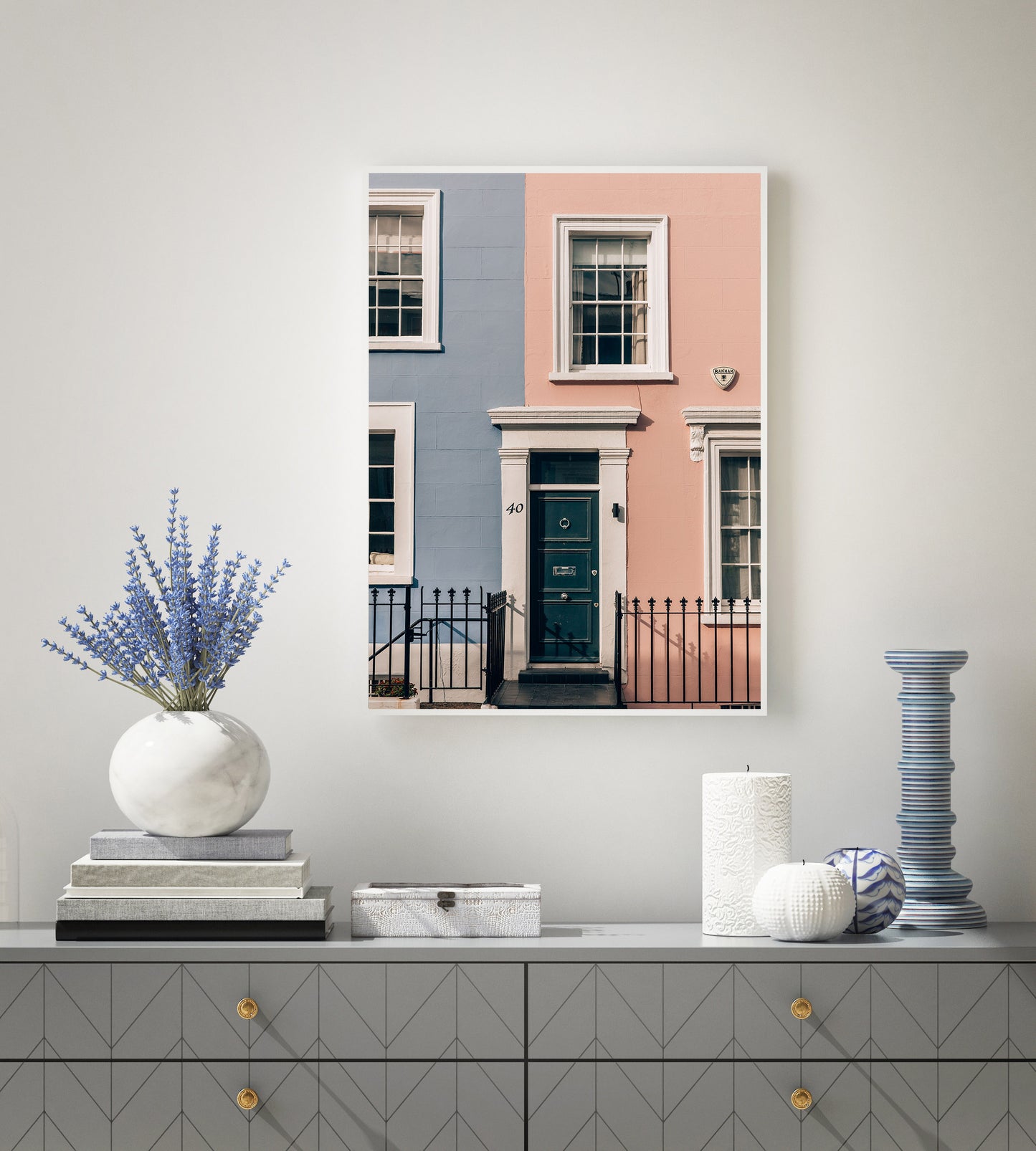 Blue & Pink House, London
