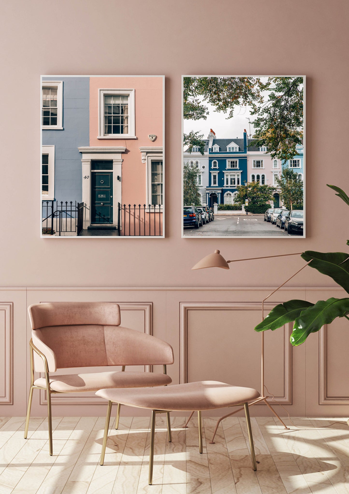 Blue & Pink House, London