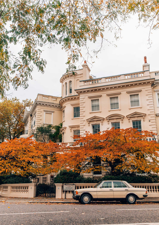 Autumn in Notting Hill, London