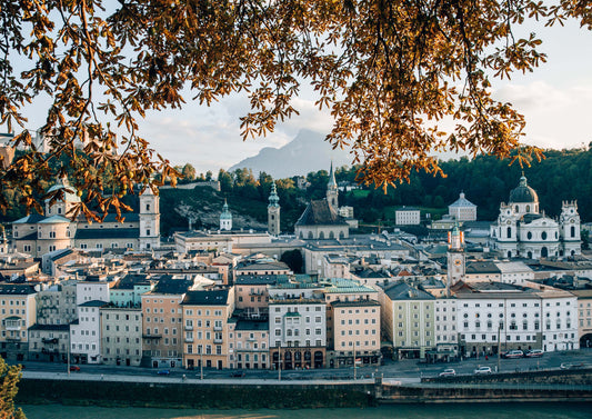 Sunset in Salzburg II, Austria