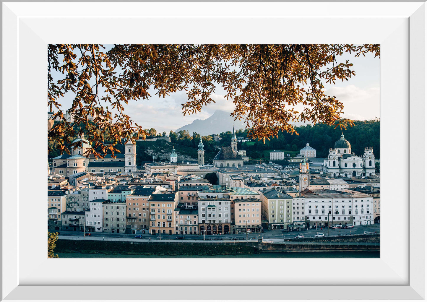 Sunset in Salzburg II, Austria