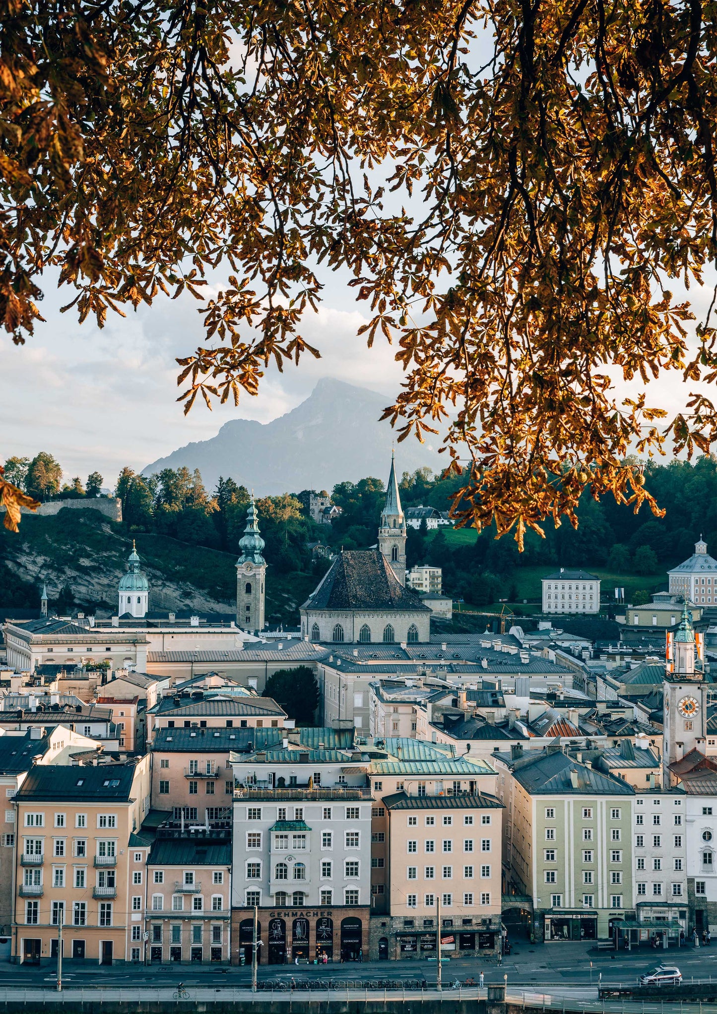 Sunset in Salzburg IV, Austria
