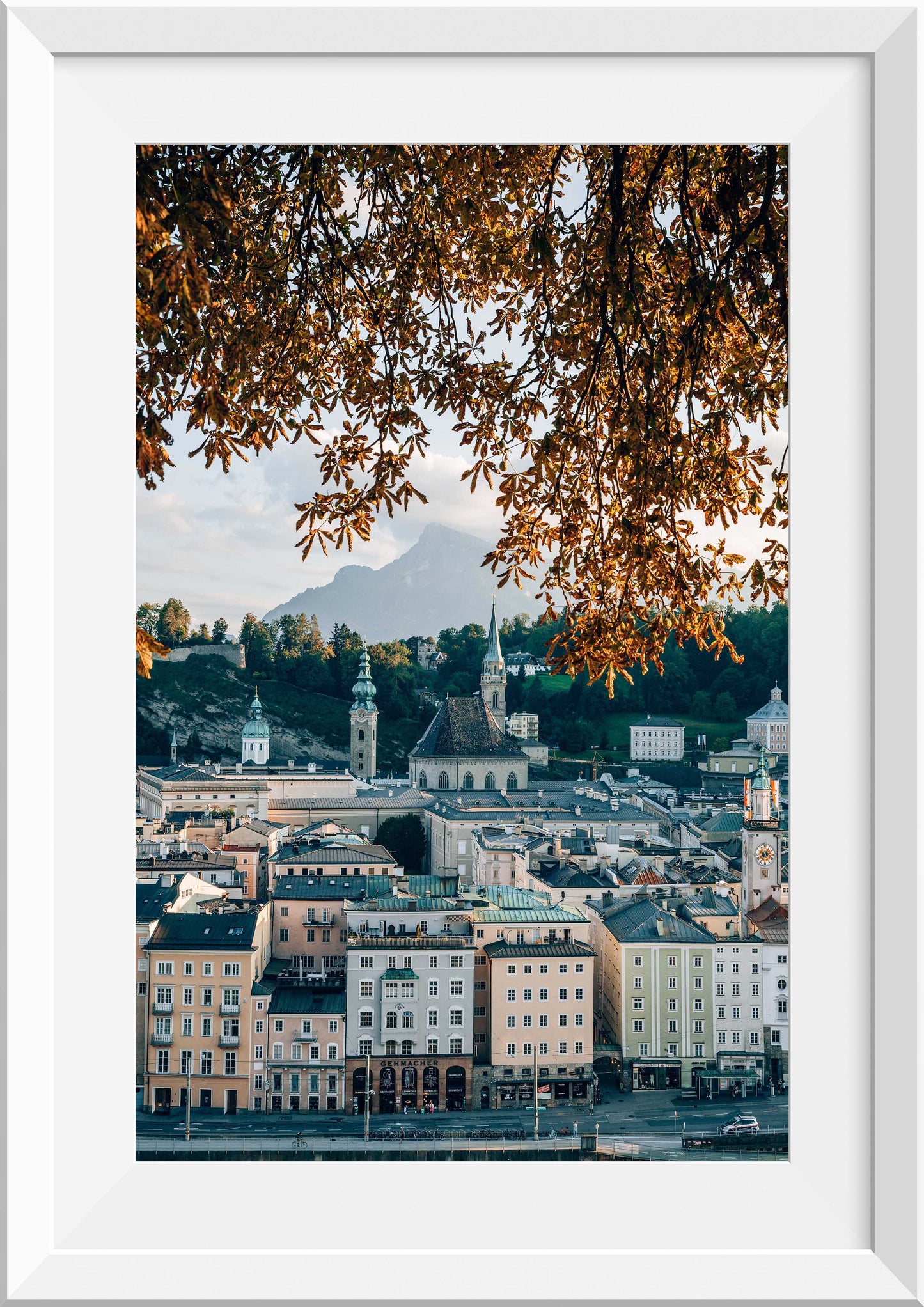 Sunset in Salzburg IV, Austria