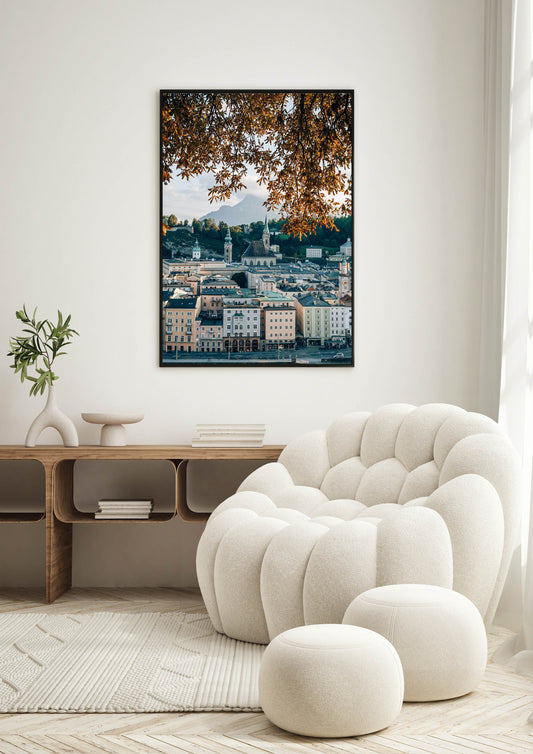 Sunset in Salzburg IV, Austria