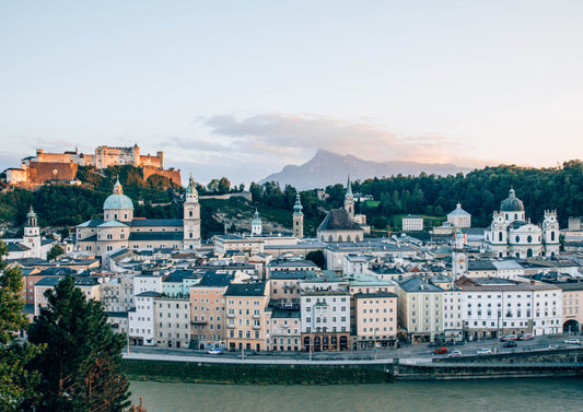Sunset in Salzburg, Austria