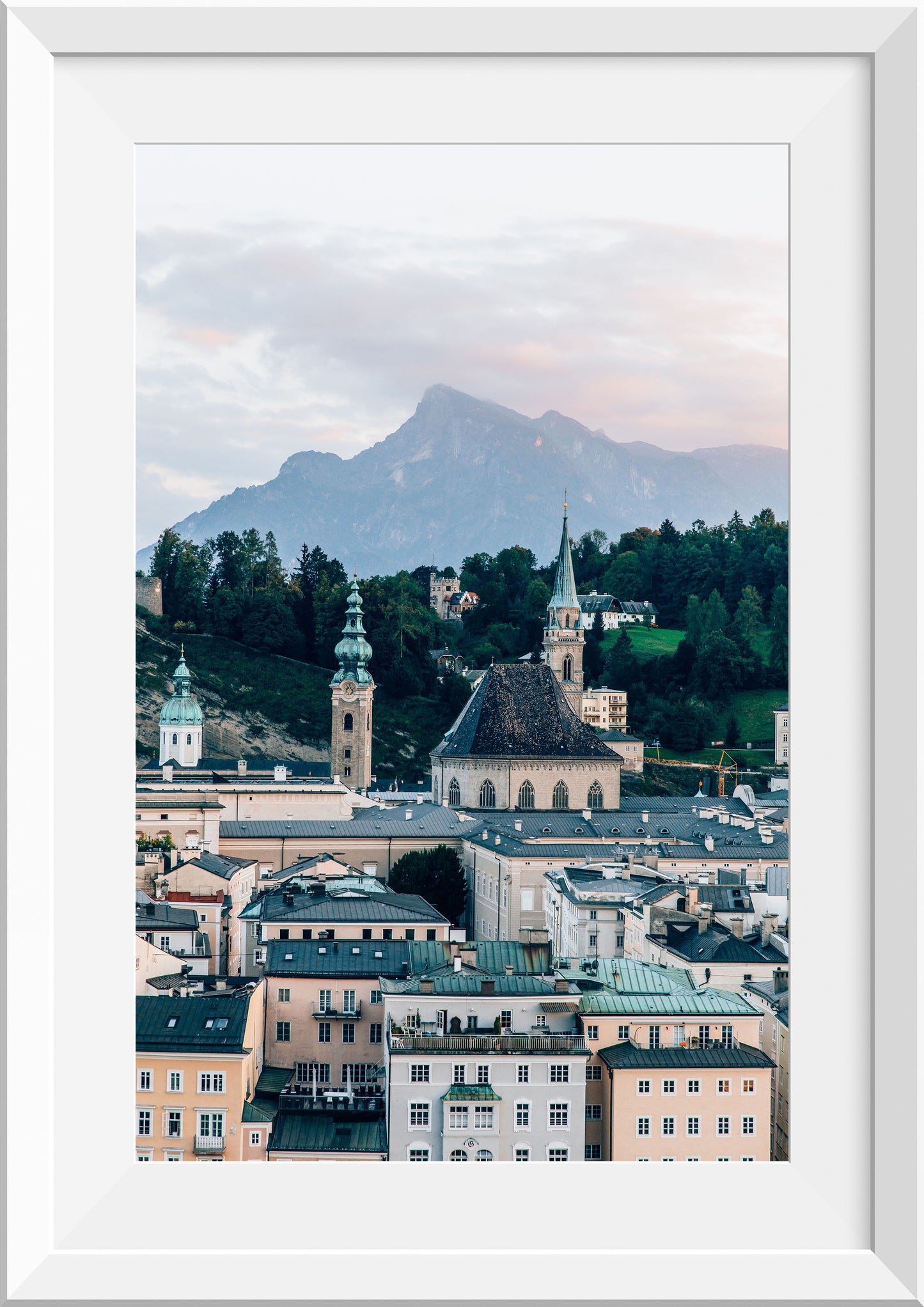 Sunset in Salzburg III, Austria