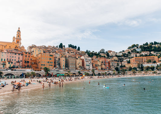 Pastel Summer in Menton, France