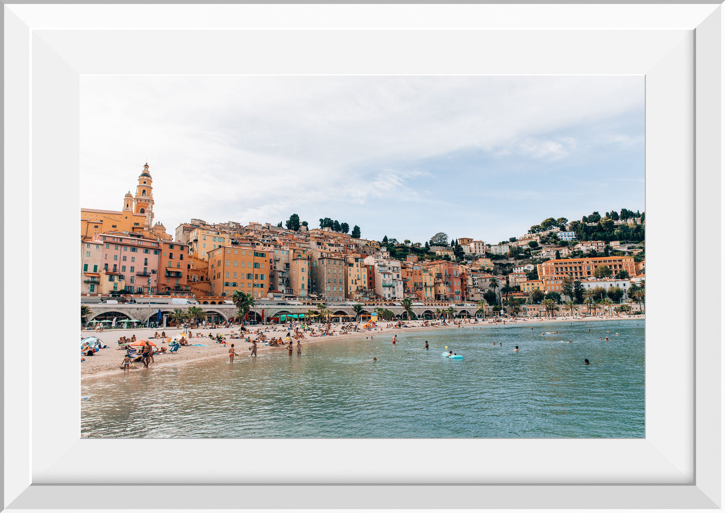 Pastel Summer in Menton, France
