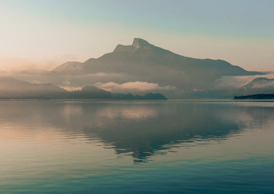Sunrise at Mondsee Lake, Austria