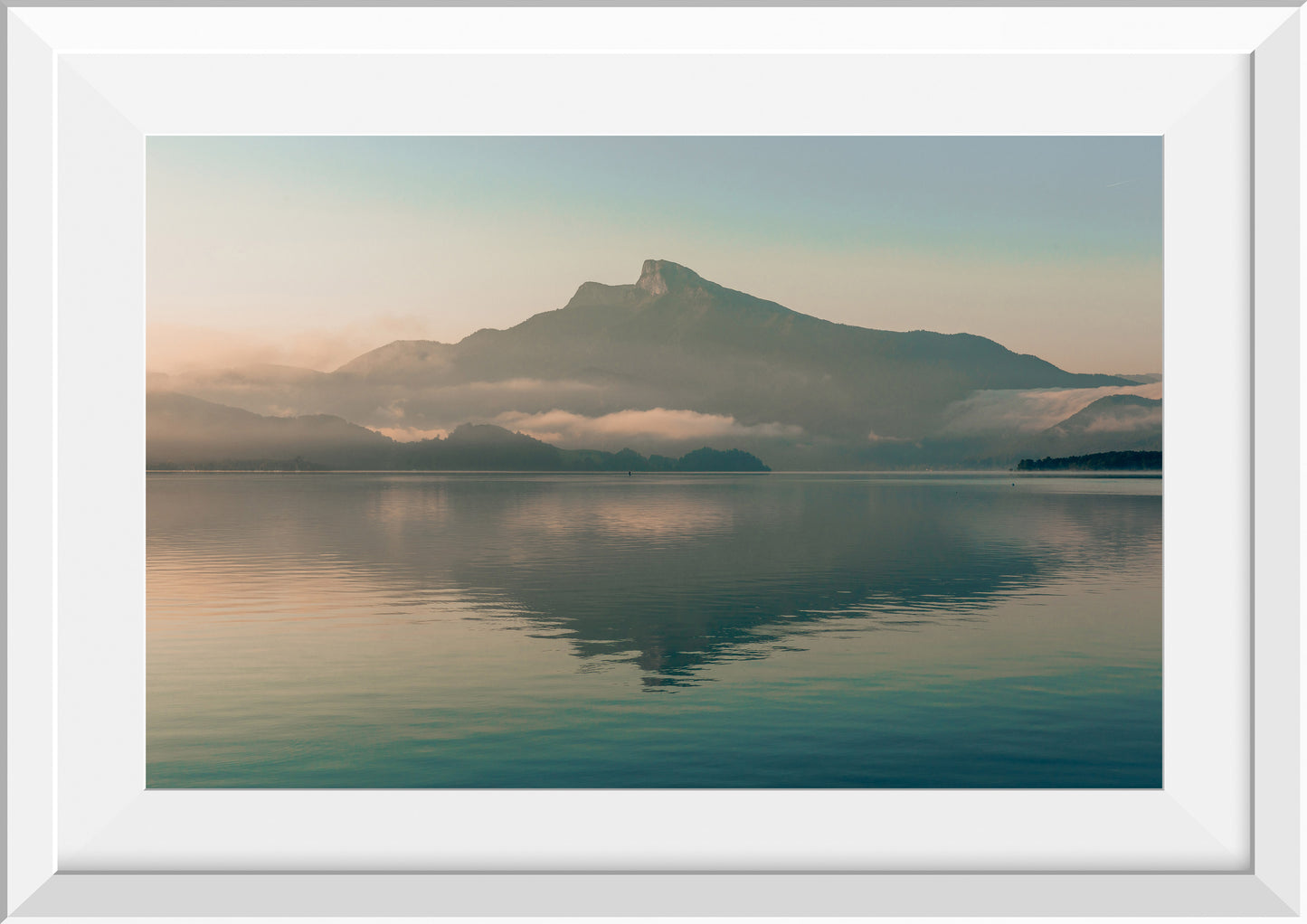 Sunrise at Mondsee Lake, Austria