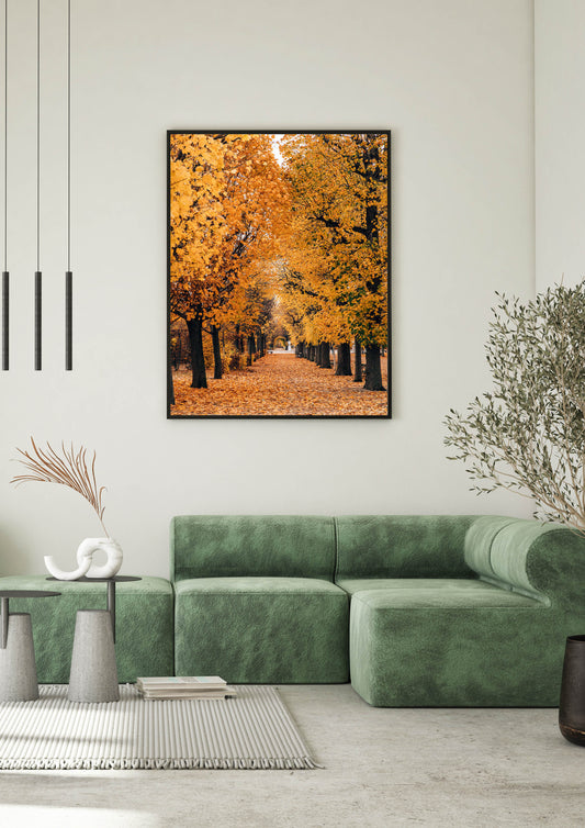 Autumn at Schönbrunn Palace Vienna, Austria