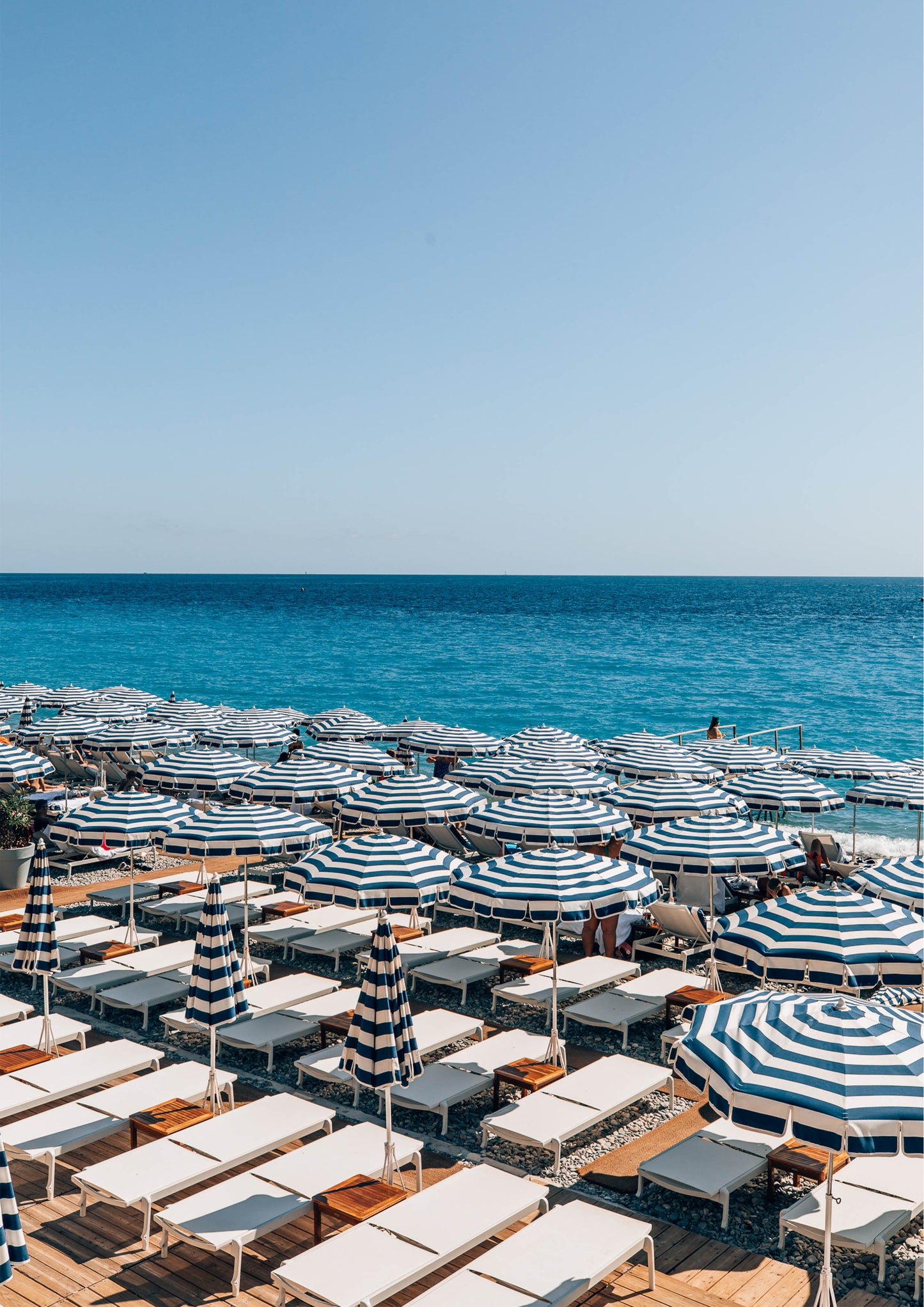 Beach Umbrellas in Nice II, France