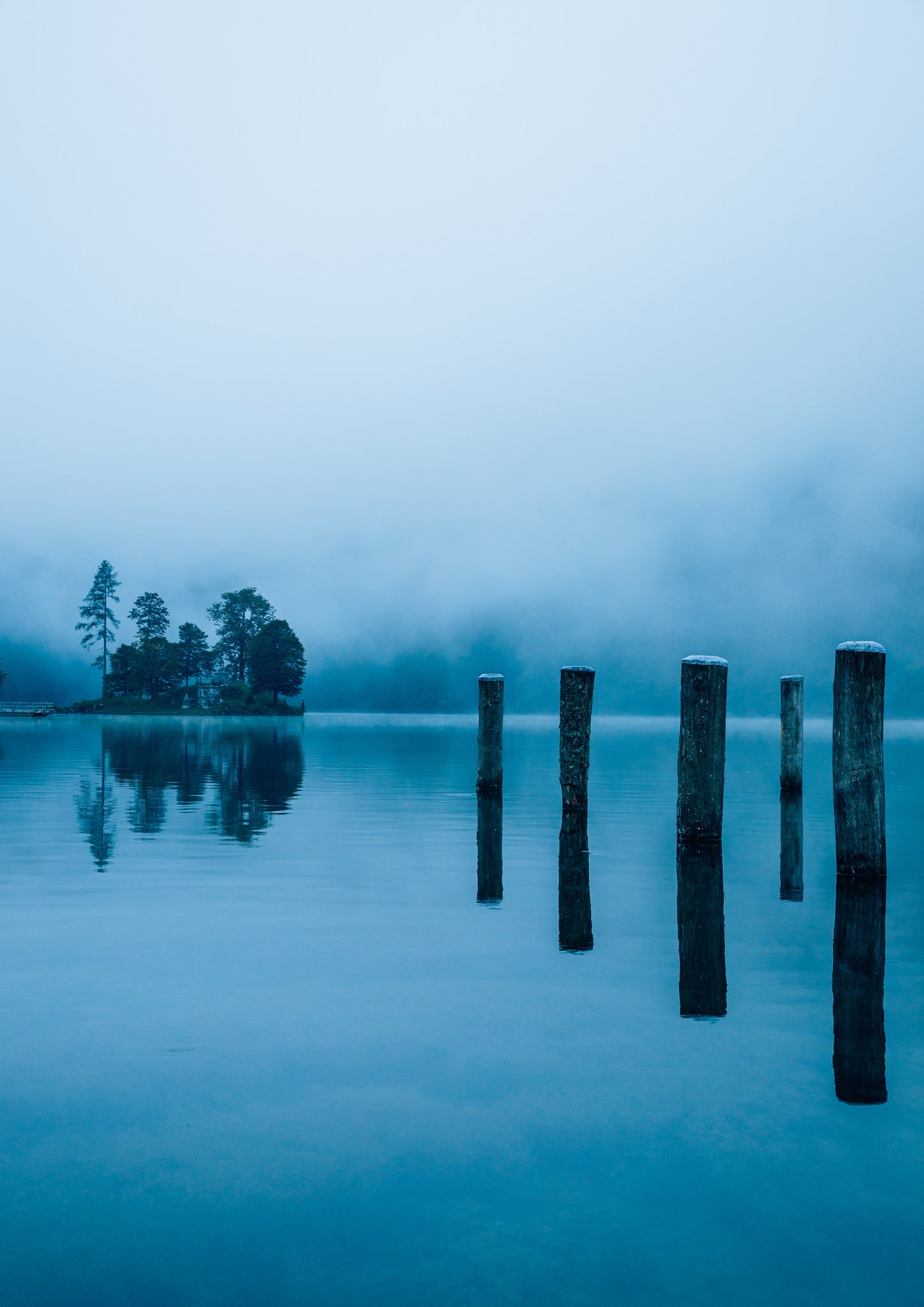 Misty Mornings on Lake Königssee II, Germany