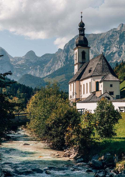 Church in Ramsau, Germany
