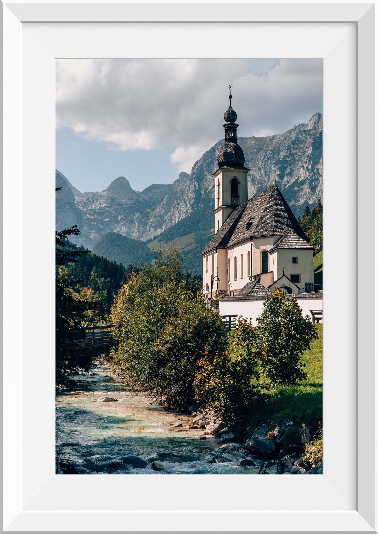 Church in Ramsau, Germany