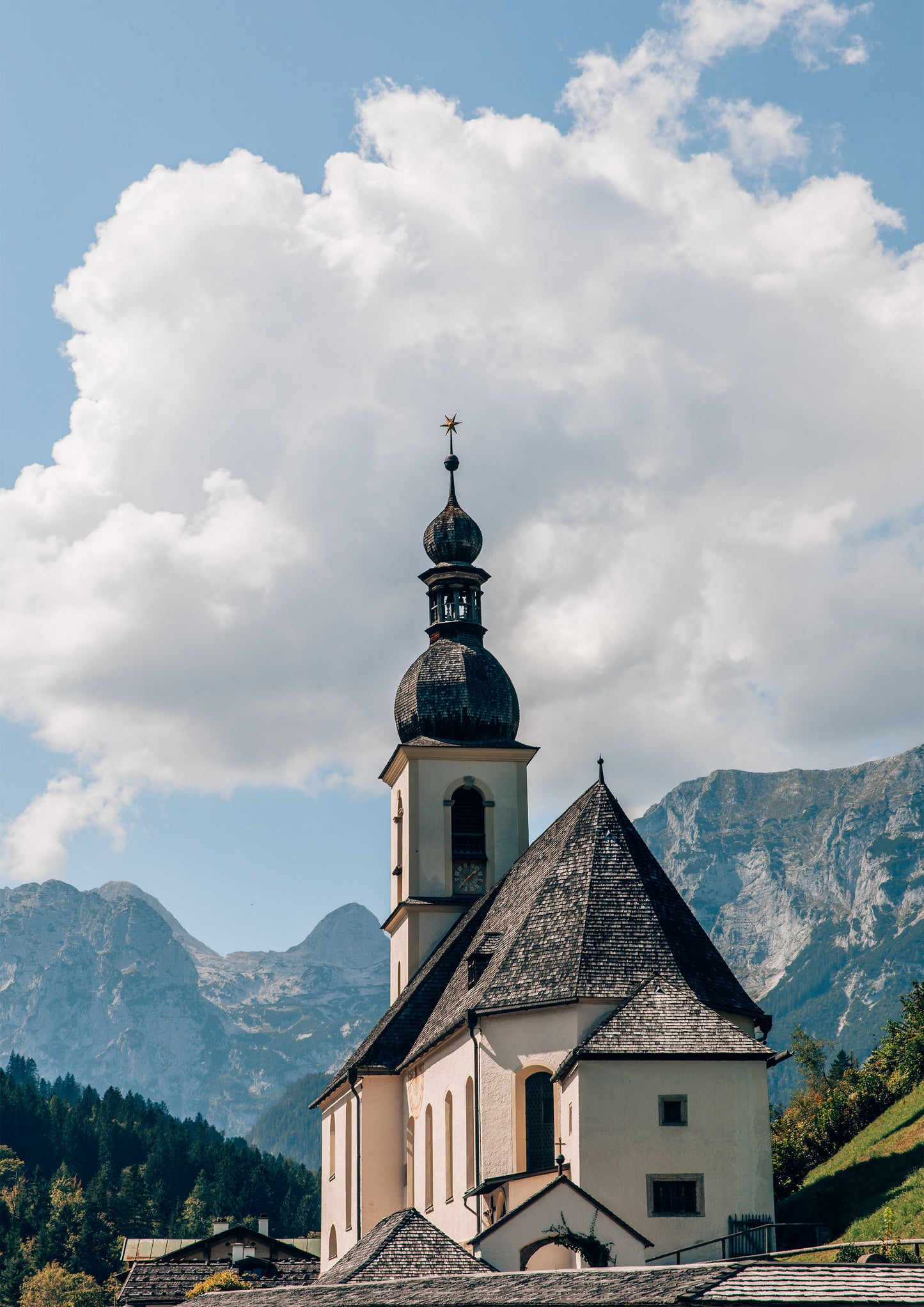 Church in Ramsau II, Germany