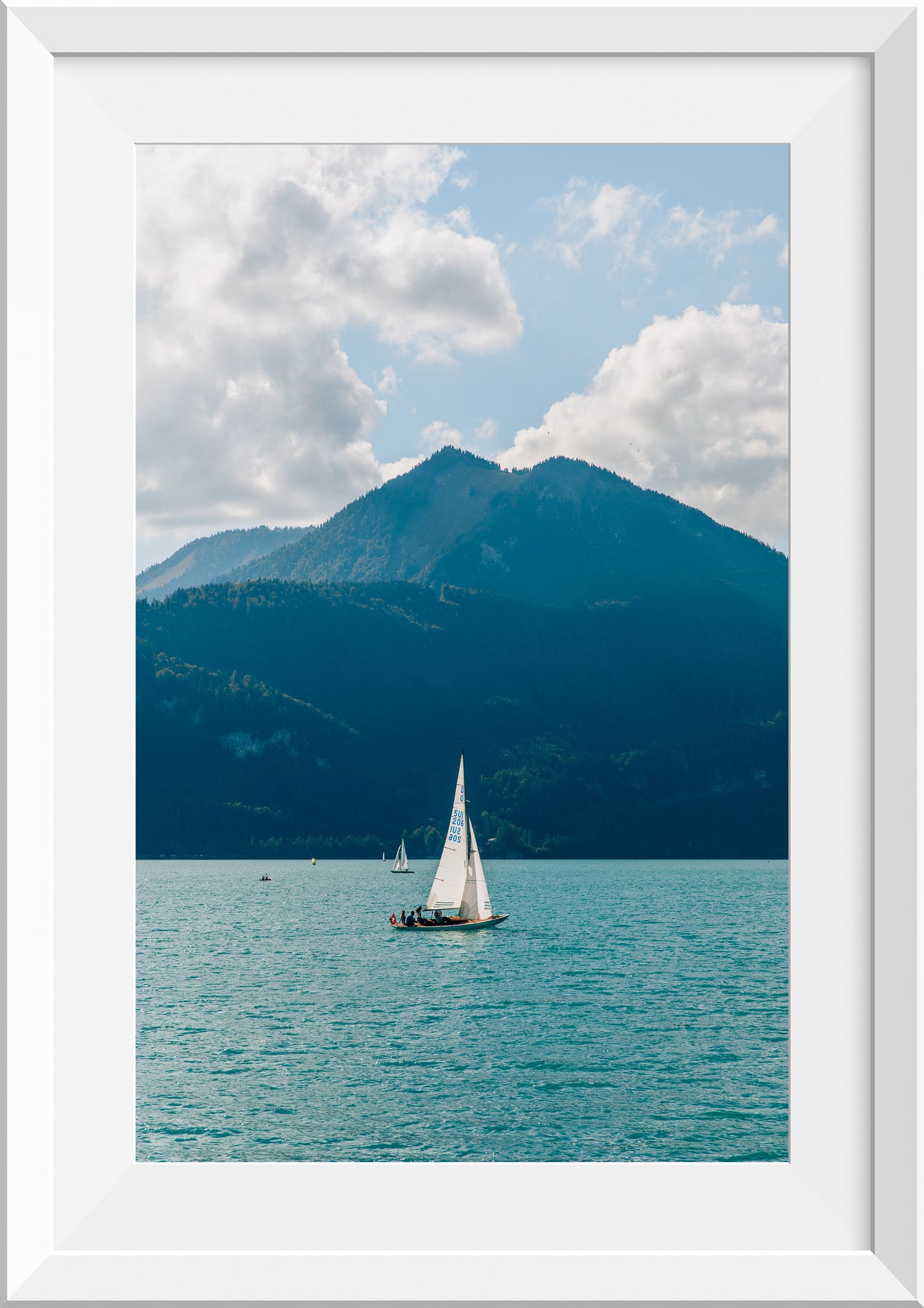 Sailing on Wolfgangsee Lake II, Austria