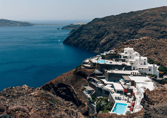Swimming Pool Views in Santorini II, Greece