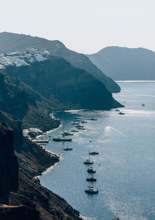 Cliffs of Santorini, Greece