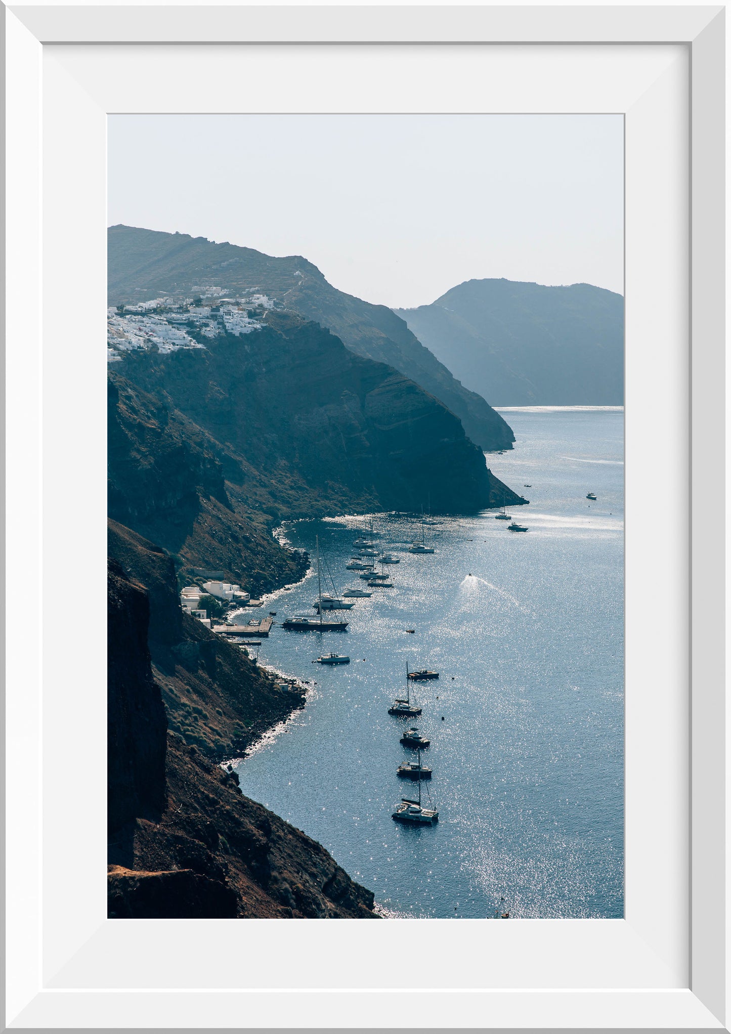 Cliffs of Santorini, Greece