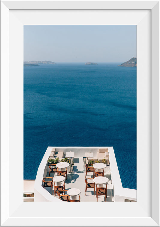 Restaurant in the Sky Santorini, Greece