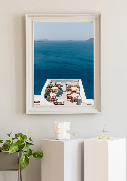 Restaurant in the Sky Santorini, Greece