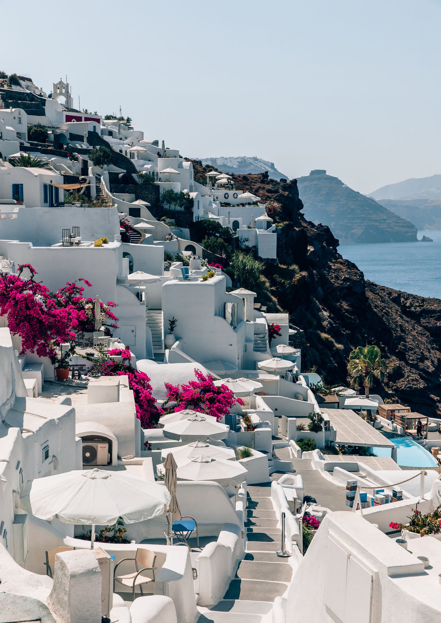 Hotels of Oia, Greece