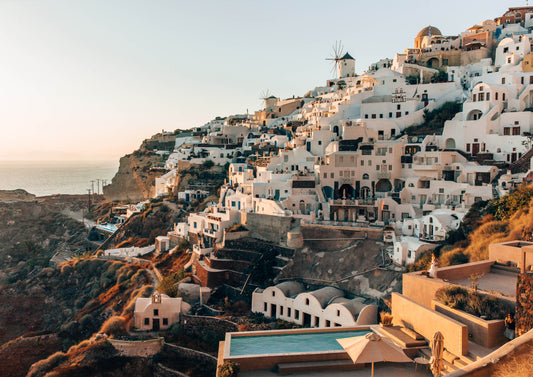 Windmills of Santorini III, Greece