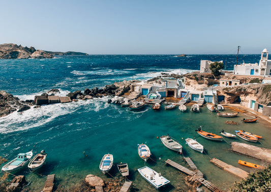 Mandrakia Beach Milos, Greece