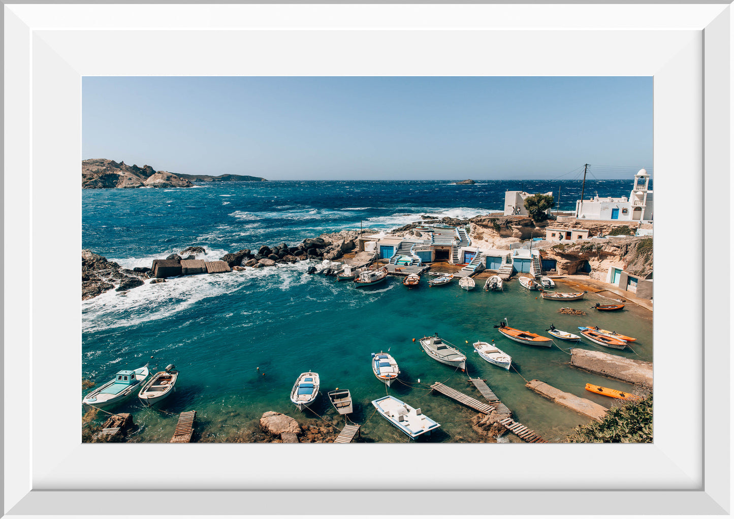 Mandrakia Beach Milos, Greece