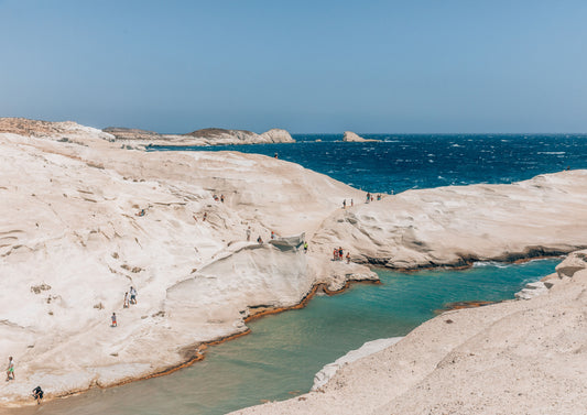 Sarakiniko Beach Milos, Greece
