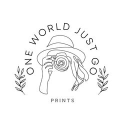 One World Just Go Prints