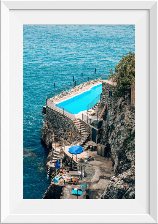 Swimming Pool on the Amalfi Coast, Italy