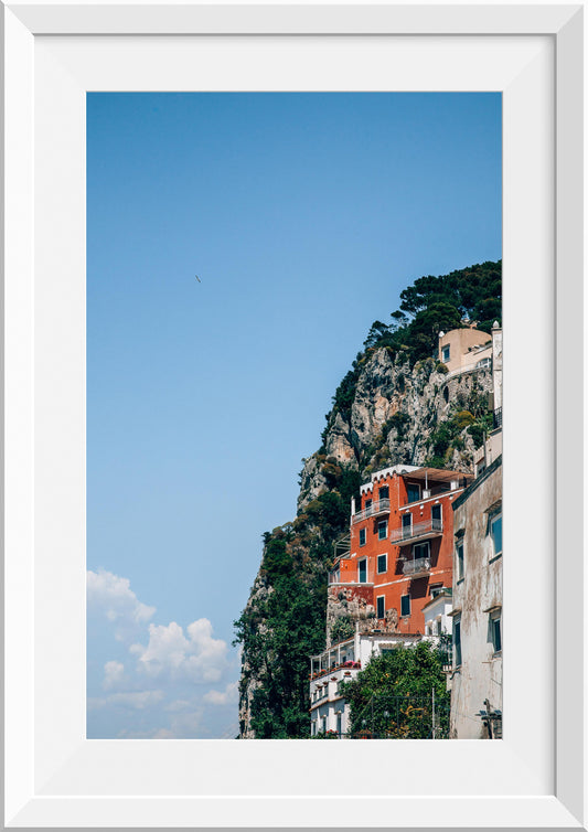 Village on the Cliff in Capri II, Italy