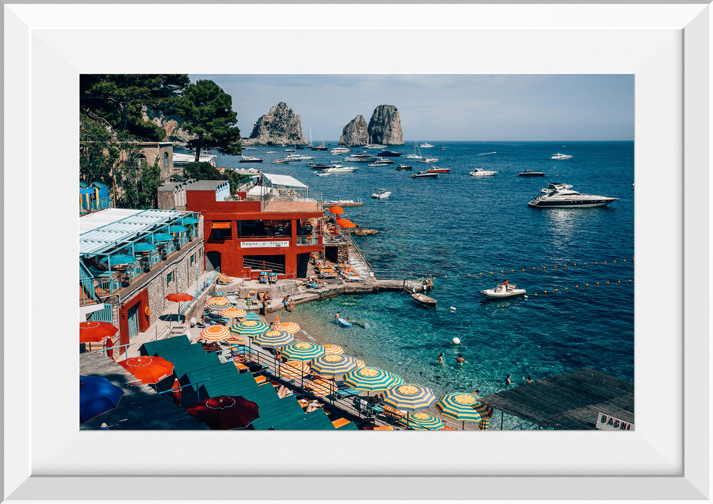 Colour in Capri, Italy
