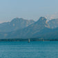 Sailing on Wolfgangsee Lake, Austria