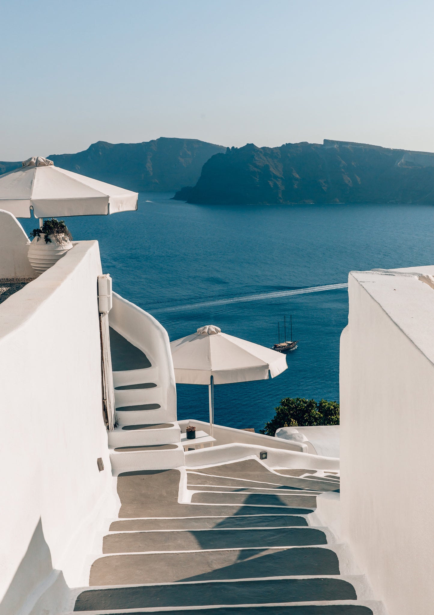 Stairs to Santorini II, Greece