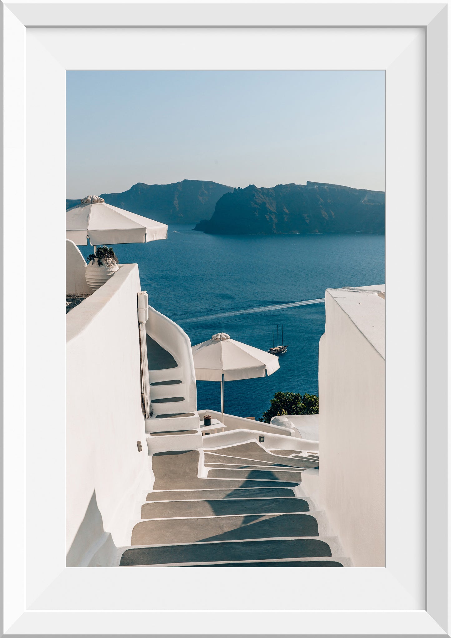 Stairs to Santorini II, Greece